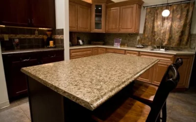 Different styles of kitchen countertops